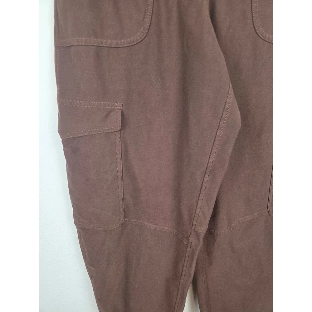 Lululemon Utilitech Cargo Tapered Pants Java Brown‎ High Rise Size 26 LW5ENBS